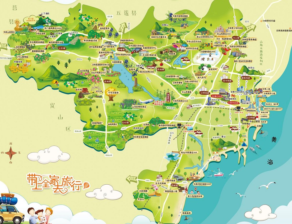 凤山景区使用手绘地图给景区能带来什么好处？